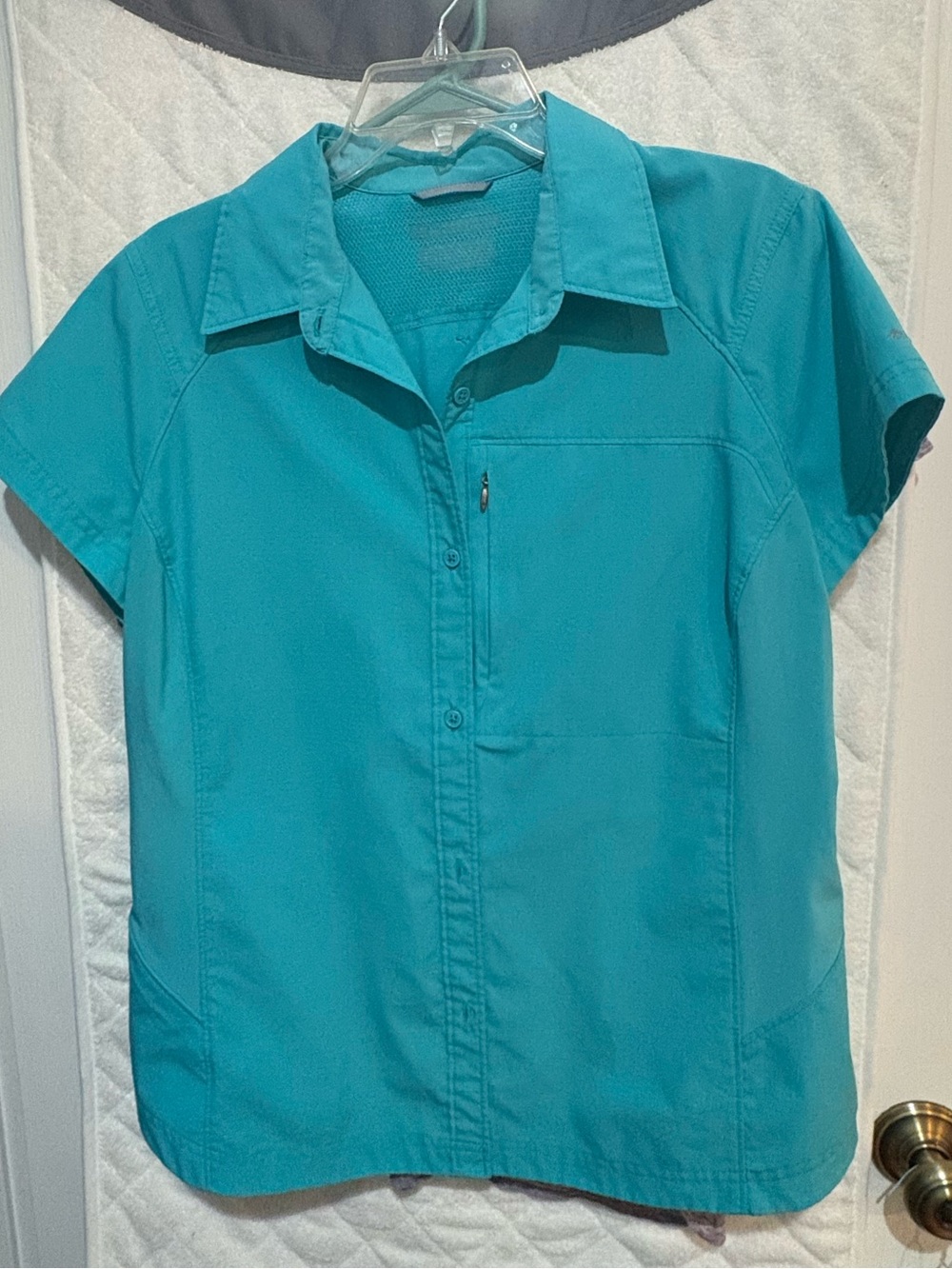 Columbia Teal Lightweight Outdoor Top